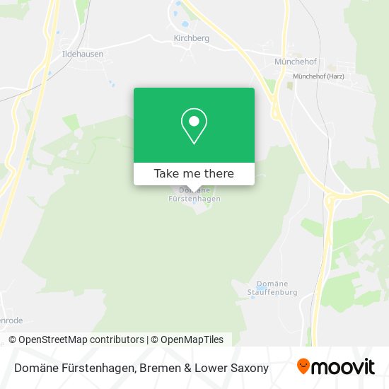 Domäne Fürstenhagen map