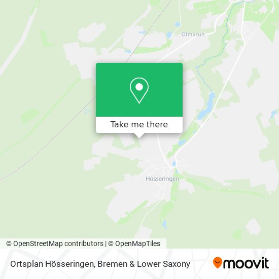 Ortsplan Hösseringen map