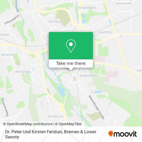 Dr. Peter Und Kirsten Feriduni map