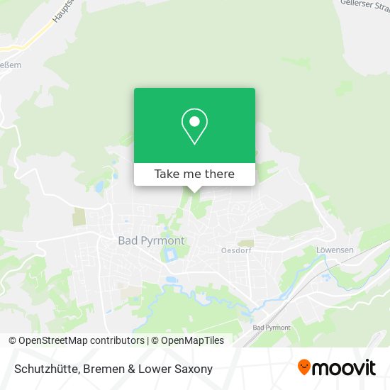 Schutzhütte map