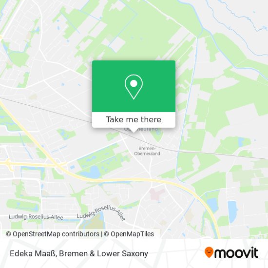 Edeka Maaß map