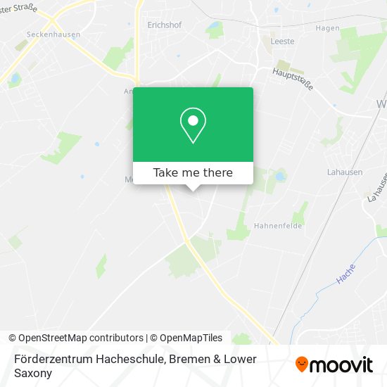Förderzentrum Hacheschule map