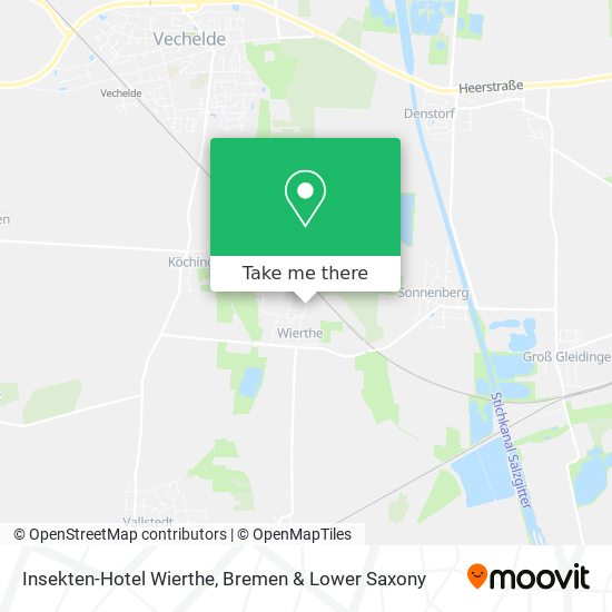 Insekten-Hotel Wierthe map