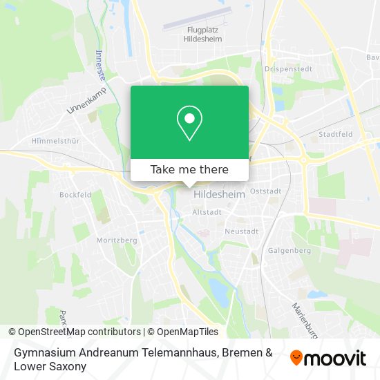 Gymnasium Andreanum Telemannhaus map