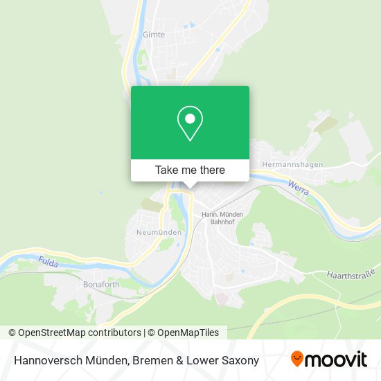 Hannoversch Münden map