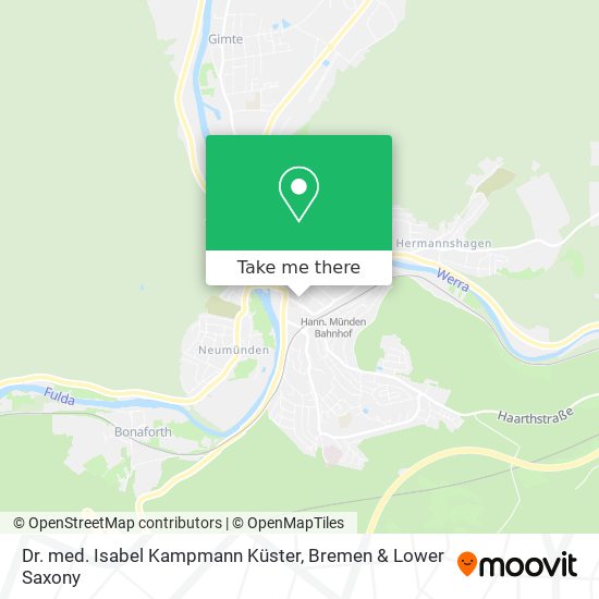 Dr. med. Isabel Kampmann Küster map