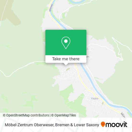 Möbel-Zentrum Oberweser map