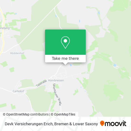 Devk Versicherungen Erich map