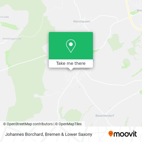 Johannes Borchard map