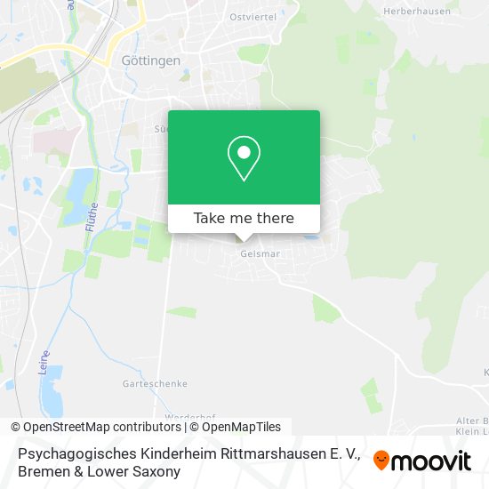 Psychagogisches Kinderheim Rittmarshausen E. V. map