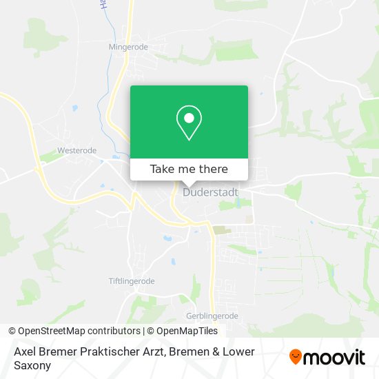 Axel Bremer Praktischer Arzt map