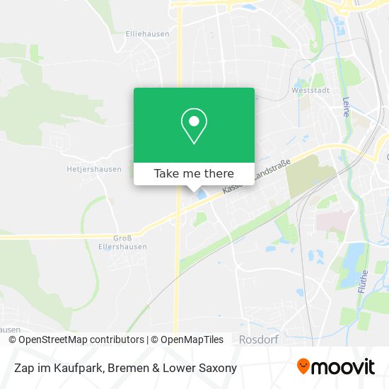 Zap im Kaufpark map