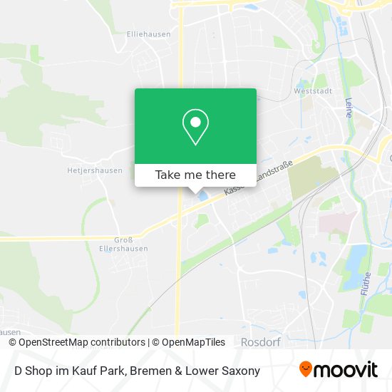D Shop im Kauf Park map