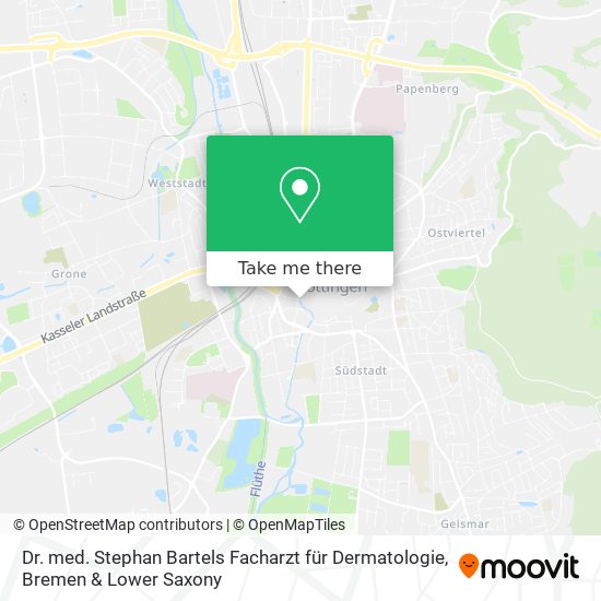 Dr. med. Stephan Bartels Facharzt für Dermatologie map