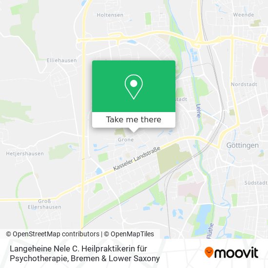 Langeheine Nele C. Heilpraktikerin für Psychotherapie map