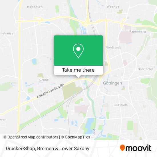 Drucker-Shop map