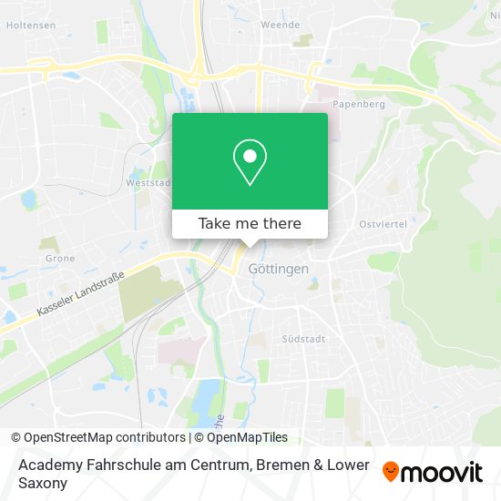 Academy Fahrschule am Centrum map