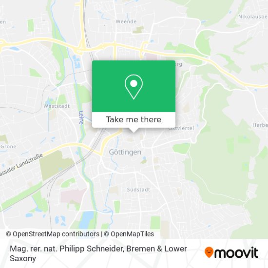 Mag. rer. nat. Philipp Schneider map