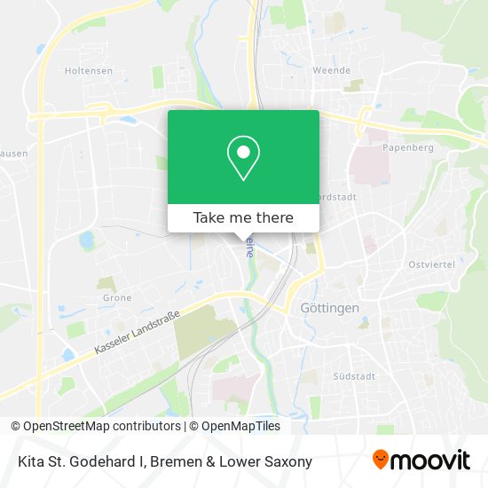 Kita St. Godehard I map