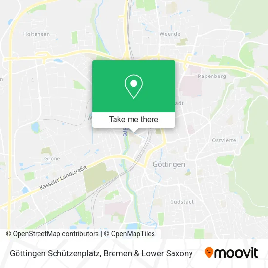 Карта Göttingen Schützenplatz