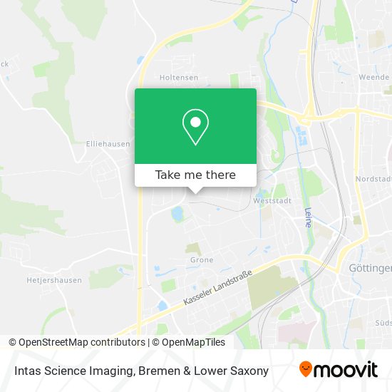 Intas Science Imaging map