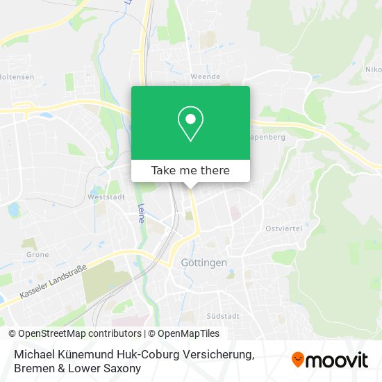 Michael Künemund Huk-Coburg Versicherung map