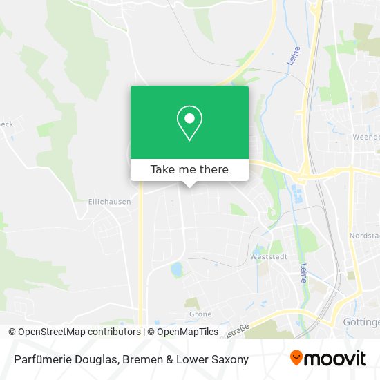 Parfümerie Douglas map