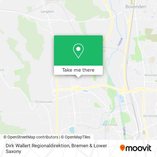 Dirk Wallert Regionaldirektion map