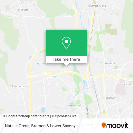 Natalie Gress map