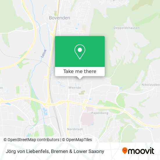 Jörg von Liebenfels map