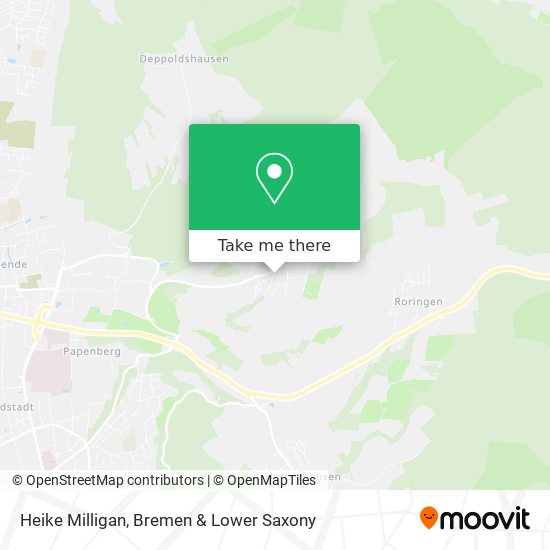 Heike Milligan map
