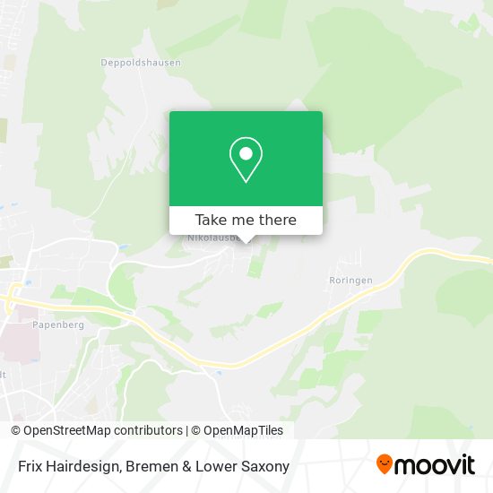 Frix Hairdesign map