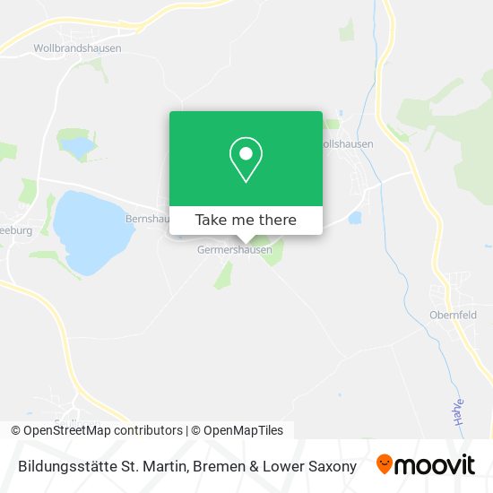 Bildungsstätte St. Martin map