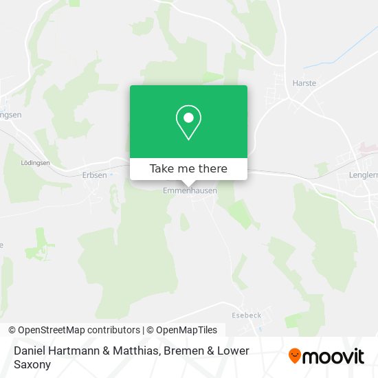 Daniel Hartmann & Matthias map