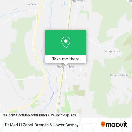 Dr Med H Zabel map