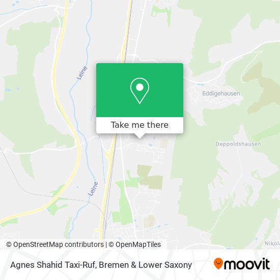 Agnes Shahid Taxi-Ruf map