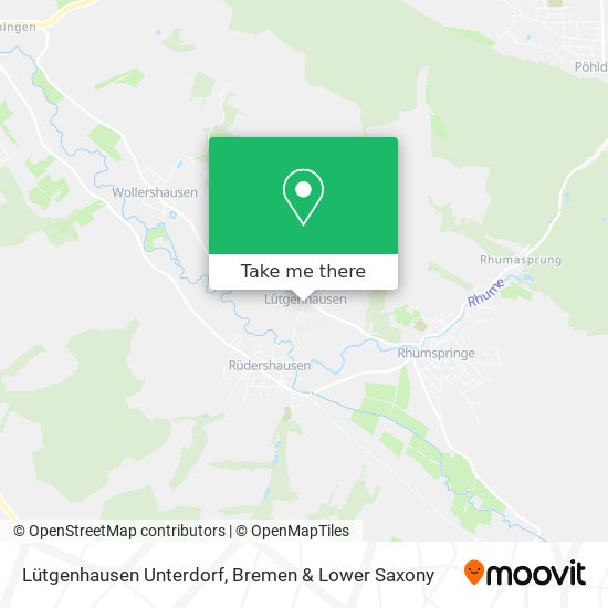 Lütgenhausen Unterdorf map