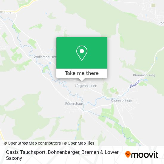 Oasis Tauchsport, Bohnenberger map