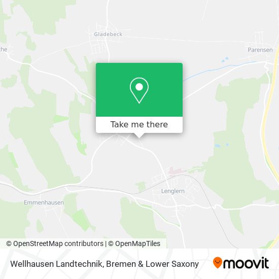 Wellhausen Landtechnik map