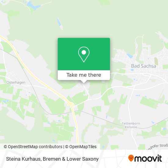 Steina Kurhaus map