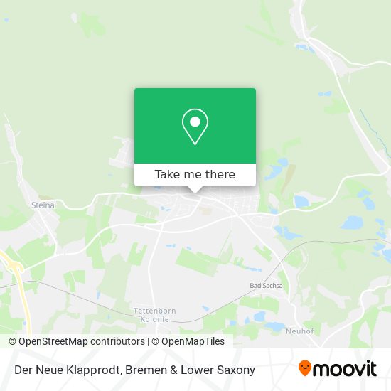 Der Neue Klapprodt map