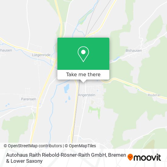 Autohaus Raith Riebold-Rösner-Raith GmbH map