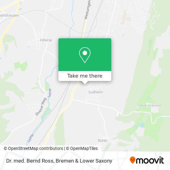 Dr. med. Bernd Ross map