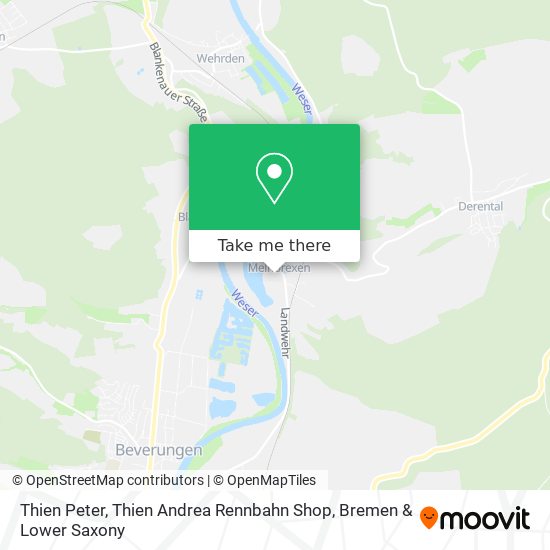 Thien Peter, Thien Andrea Rennbahn Shop map