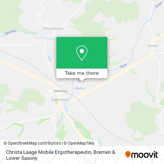 Christa Laage Mobile Ergotherapeutin map