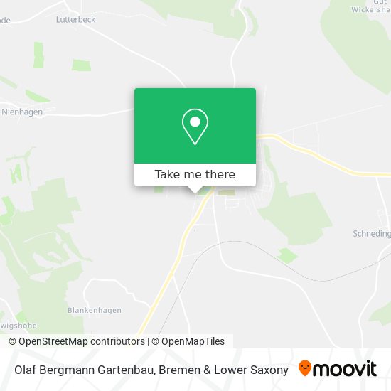 Olaf Bergmann Gartenbau map