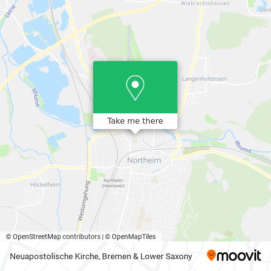 Neuapostolische Kirche map