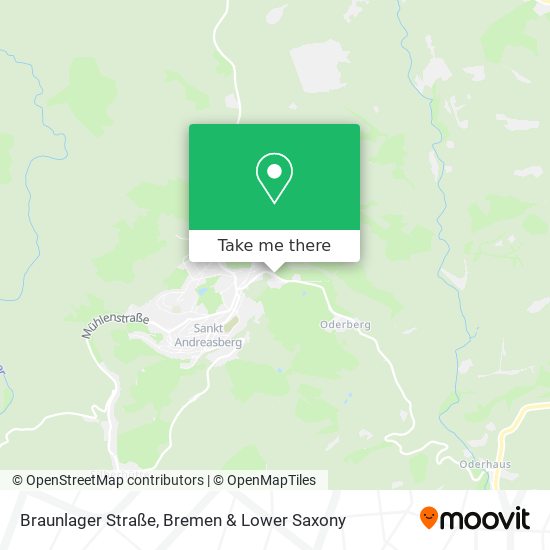 Braunlager Straße map