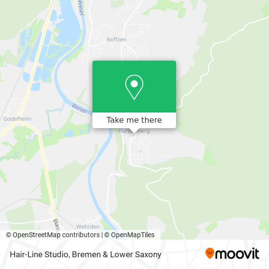 Hair-Line Studio map