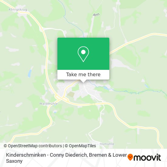 Kinderschminken - Conny Diederich map